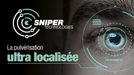 SNIPER Technologies, la pulvérisation ultra localisée